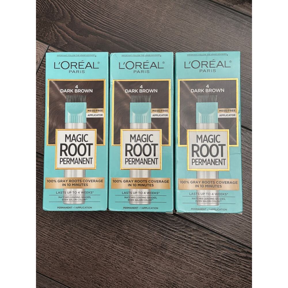 L’Oréal Paris Magic Root Permanent Dark Brown 4 Hair Color